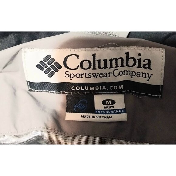 Columbia Mens Bugaboo Interchange Jacket Medium Red & Gray Waterproof - Picture 2 of 13